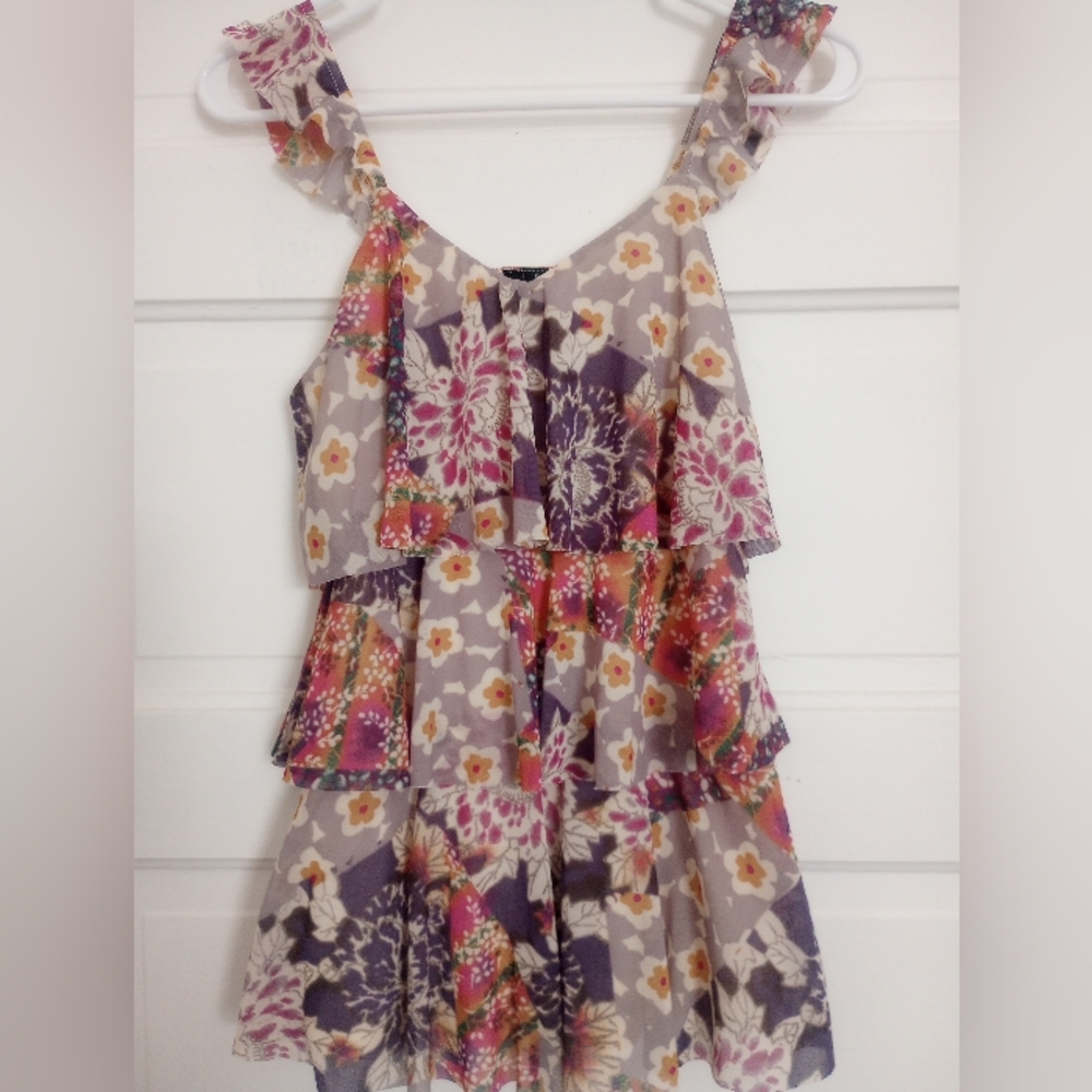 Relativity Boho Ruffled Top